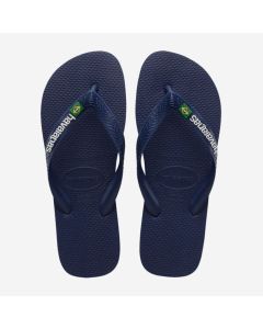 Havaianas Zehentrenner Brasil Logo Navy Blue unisex 2023 Sandalen / Zehentrenner 1