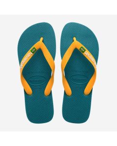 Havaianas Zehentrenner Brasil Logo Vibe Green unisex 2023 Sandalen / Zehentrenner 1