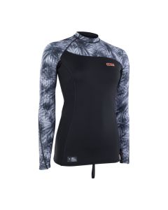 ION Neo-/ Thermotop Neo Top 2/2 LS women 2/2 013 black-flowers 2025 Neo-/Thermotops 1