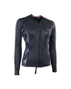 ION Neo-/ Thermotop Neo Zip Top 2/1 LS Skin women 2/1 013 black-flowers 2025 Neo-/Thermotops 1