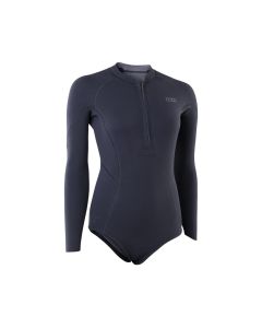 ION Neoprenanzug Amaze Amp Hot Shorty LS Front Zip women 2.0 Damen Shorty 900 black 2025 Shorty Neoprenanzug 1
