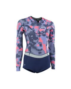 ION Neoprenanzug Amaze Hot Shorty 1.5 LS Front Zip Damen Shorty 991 capsule-pink 2023 Shorty Neoprenanzug 1