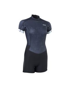 ION Neoprenanzug Amaze Shorty SS Back Zip women 2.5 Damen Shorty 020 black-mural 2025 Shorty Neoprenanzug 1