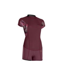 ION Neoprenanzug Muse Shorty SS 2.0 BZ DL Damen Shorty dark berry 2018 Shorty Neoprenanzug 1