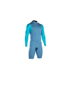 ION Neoprenanzug Strike Core Shorty LS BZ DL 2/2 Herren Shorty copen blue/aqua blue 2020 Shorty Neoprenanzug 1