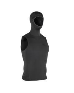 ION Neoprenhaube Hooded Neo Vest 2/1 black 2025 Neopren Hauben & Mützen 1