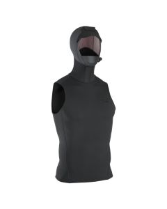 ION Neoprenhaube Hooded Neo Vest 3/2 black 2025 Neopren Hauben & Mützen 1
