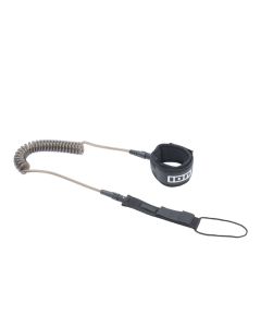 ION SUP Leash SUP_Core Leash coiled black 2025 Leashes 1