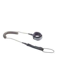 ION SUP Leash SUP_Tec Leash coiled black 2025 Leashes 1