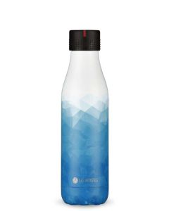 LES ARTISTES PARIS Trinkflasche Bottle UP Ocean 500ml/16,5fl.oz WEIß & BLAU 2024 Becher & Trinkflaschen 1
