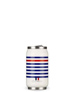 LES ARTISTES PARIS Trinkflasche Pull Can'it Sailor 280ml/9,5fl.oz WEIß, BLAU & ROT 2024 Becher & Trinkflaschen 1