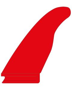 Maui Ultra Fins Windsurf Finne X-TWIN-R-02 ROT-WEIß SLOT Wave 1