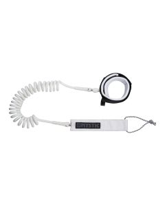 Mystic Leash Coiled board leash 100-White 2022 Leashes 1