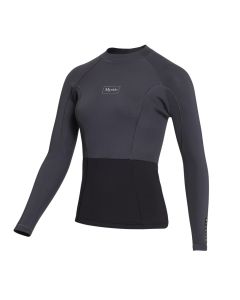 Mystic Neopren Überzieher Lunar L/S Vest Neoprene 2mm Women 2/2 802-Dark Grey 2024 Neopren Überzieher 1
