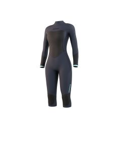 Mystic Neoprenanzug Brand Longarm Shortleg Bzip Flatlock Women 3/2 Damen Overknee 449-Night Blue 2024 Shorty Neoprenanzug 1