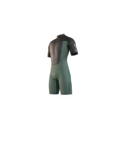 Mystic Neoprenanzug Brand Shorty Bzip Flatlock 3/2 Herren Shorty 643-Dark Olive 2025 Shorty Neoprenanzug 1