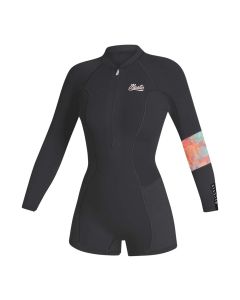 Mystic Neoprenanzug Lunar 2/2 Damen Shorty 802-Dark Grey 2024 Shorty Neoprenanzug 1