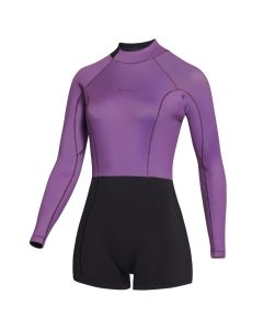Mystic Neoprenanzug Lunar Longarm Shorty Bzip Women 2/2 Damen Shorty 513-Sunset Purple 2024 Shorty Neoprenanzug 1