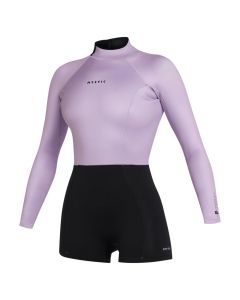 Mystic Neoprenanzug Lunar Longarm Shorty Bzip Women 2/2 Damen Shorty Pink / Purple 2025 Shorty Neoprenanzug 1