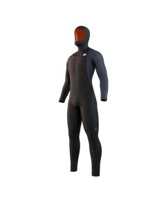 Mystic Neoprenanzug Marshall Hooded Fullsuit m Fzip 5/3 Herren Langarm 900-Black 2024 Langarm Neoprenanzug 1