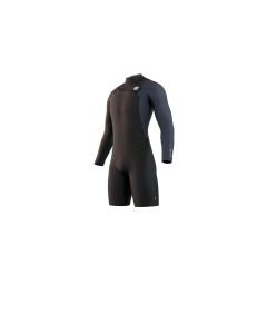 Mystic Neoprenanzug Marshall Longarm Shorty Fzip 3/2 Herren Shorty 900-Black 2024 Shorty Neoprenanzug 1