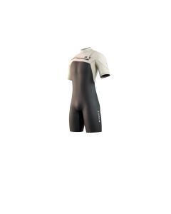 Mystic Neoprenanzug Motion Shorty Fzip 3/2 Herren Shorty Black Sand 2025 Shorty Neoprenanzug 1