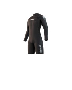 Mystic Neoprenanzug Star Longarm Shorty Double Fzip 3/2 Herren Shorty 900-Black 2024 Shorty Neoprenanzug 1