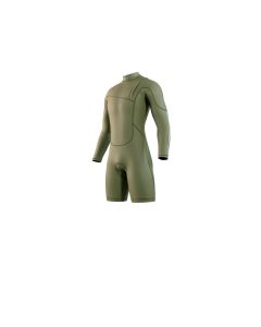 Mystic Neoprenanzug The One Longarm Shorty Zipfree 3/2 Herren Shorty Moss 2025 Shorty Neoprenanzug 1