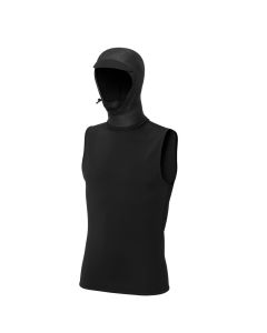 Mystic Neopren Zubehör Neoprene Top with hood m 3/2 900-Black 2025 Neopren Unterzieher 1