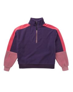 Mystic Pullover The Heat Zip Up Sweat 512-Deep Purple Damen 2023 Sweater 1