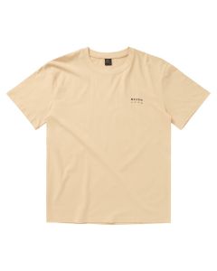 Mystic T-Shirt Approach Tee Warm Sand Herren 2025 T-Shirts 1