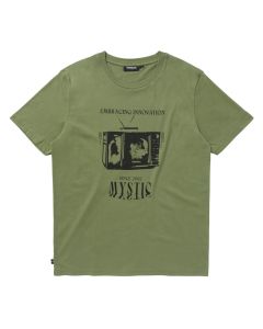 Mystic T-Shirt Broadcast Tee 643-Dark Olive Herren 2023 T-Shirts 1