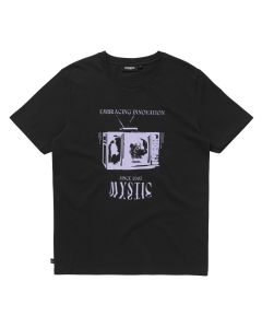 Mystic T-Shirt Broadcast Tee 900-Black Herren 2023 T-Shirts 1