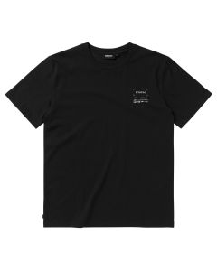 Mystic T-Shirt Sequence Tee 900-Black Herren 2024 T-Shirts 1