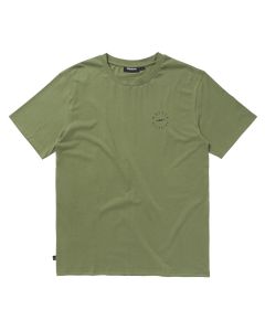 Mystic T-Shirt Stoked Tee 643-Dark Olive Herren 2023 T-Shirts 1