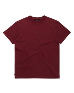 Mystic T-Shirt The Staple Tee 321-Red Wine Herren 2024 T-Shirts 1