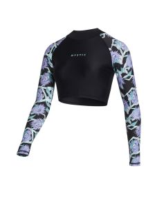 Mystic UV-Shirt Rashvest Jayde L/S Crop Rashvest 900-Black 2024 Tops, Lycras, Rashvests 1