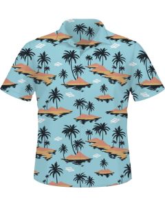 Naish T-Shirt Hawaiian shirt - Aloha Friday Blue 2024 T-Shirts 1