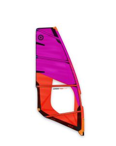 Neil Pryde Windsurf Segel Combat PRO Fuse C3 Juicy Orange/Purple 2025 Wave 1