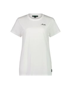 North T-Shirt WMS Script Tee 100-White Damen 2023 Tops 1
