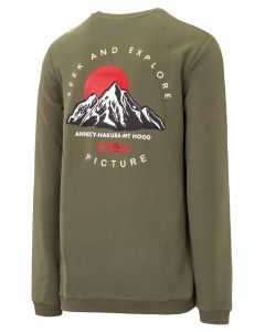 Picture Pullover MT Hood Dark Army Green Herren 2020 Sweater 1