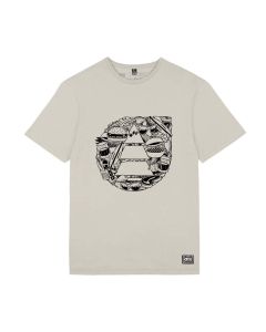 Picture T-Shirt BASEMENT DUQU TEE B Wood Ash Herren 2022 T-Shirts 1