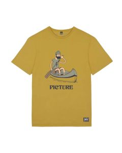 Picture T-Shirt OKAPIN TEE B Tawny Olive Herren 2022 T-Shirts 1