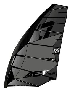 Point 7 Windsurf Segel AC-1 PRO Black 2025 Race 1