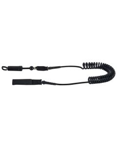 Pro Limit kite leash Wingsurf/Foil Coiled Leash Quick Release Black 2025 Leashes/ Safety 1
