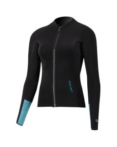 Pro Limit Neo-/ Thermotop Womens Fire Neoprene Top Front Zip Long Sleeve 2Mm 2 Black 2024 Neo-/Thermotops 1