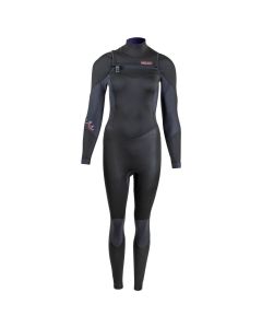 Pro Limit Neo Anzug Fire Freezip Steamer DL GBS 5/3 Damen Langarm Black/Ash/IceBlue 2024 Langarm Neoprenanzug 1