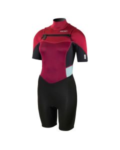 Pro Limit Neo Anzug Fire Shorty Freezip (DL) 2/2 Damen Shorty Black/Wine 2023 Shorty Neoprenanzug 1