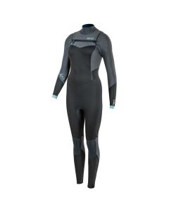 Pro Limit Neo Anzug Flare DownAirFlex Freezip Steamer Zodiac 5/3 Damen Langarm Black 2024 Langarm Neoprenanzug 1