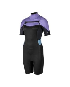 Pro Limit Neoprenanzug PG Fire FZ Shorty 2/2 Damen Shorty Lavender/Black 2024 Shorty Neoprenanzug 1
